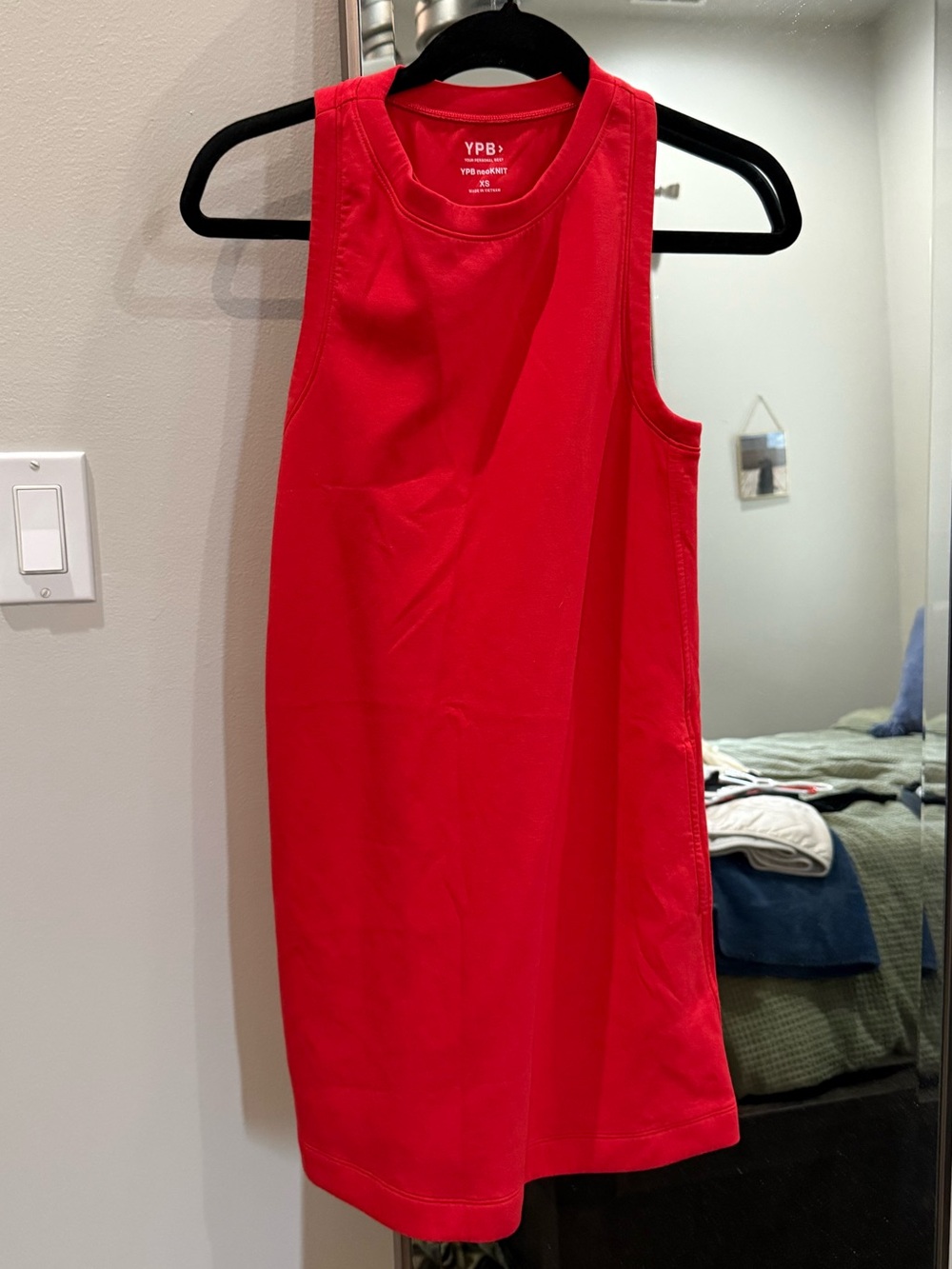 Red Sleeveless Abercrombie workout Dress - YPB